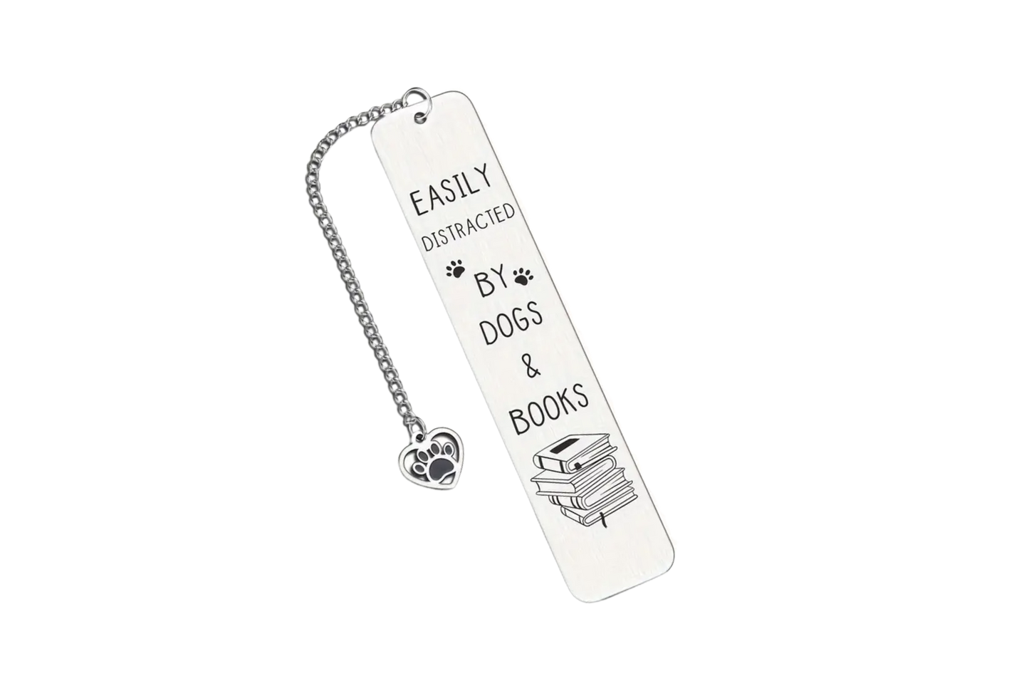 Stainless steel bookmark