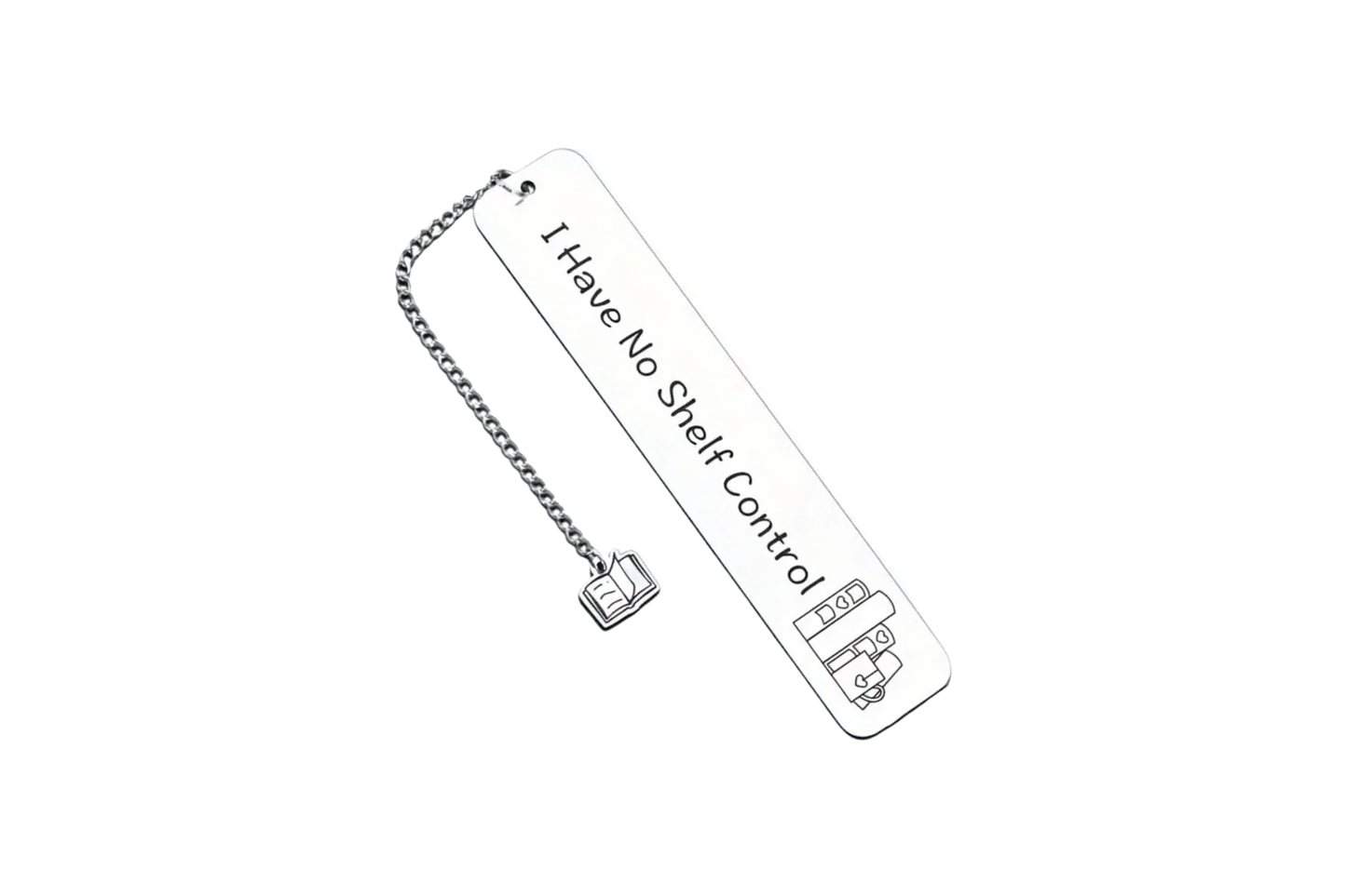 Stainless steel bookmark