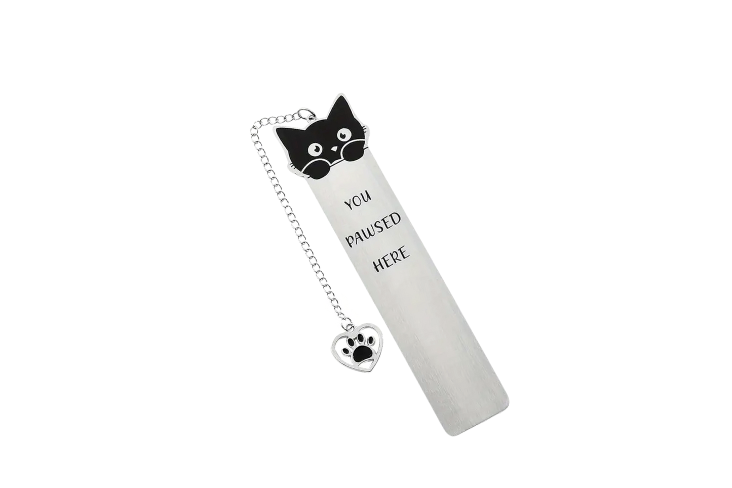 Stainless steel bookmark