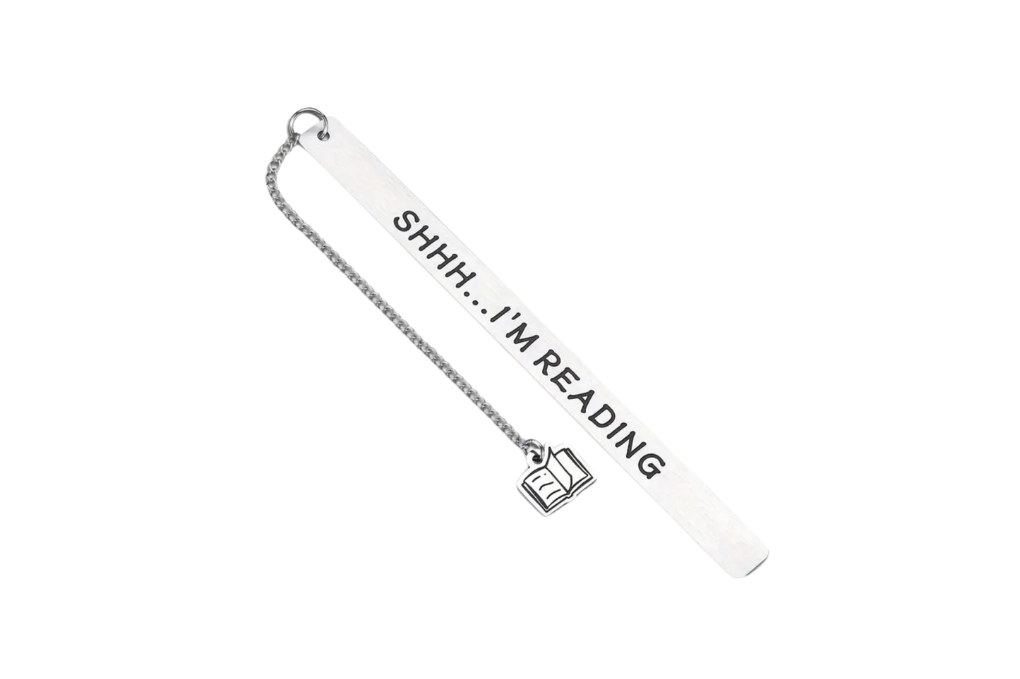 Stainless steel bookmark