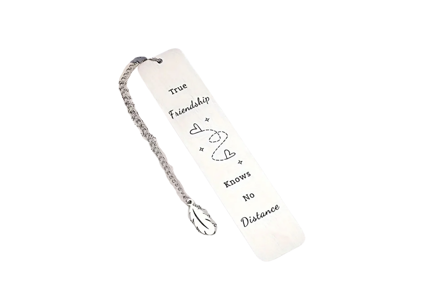 Stainless steel bookmark