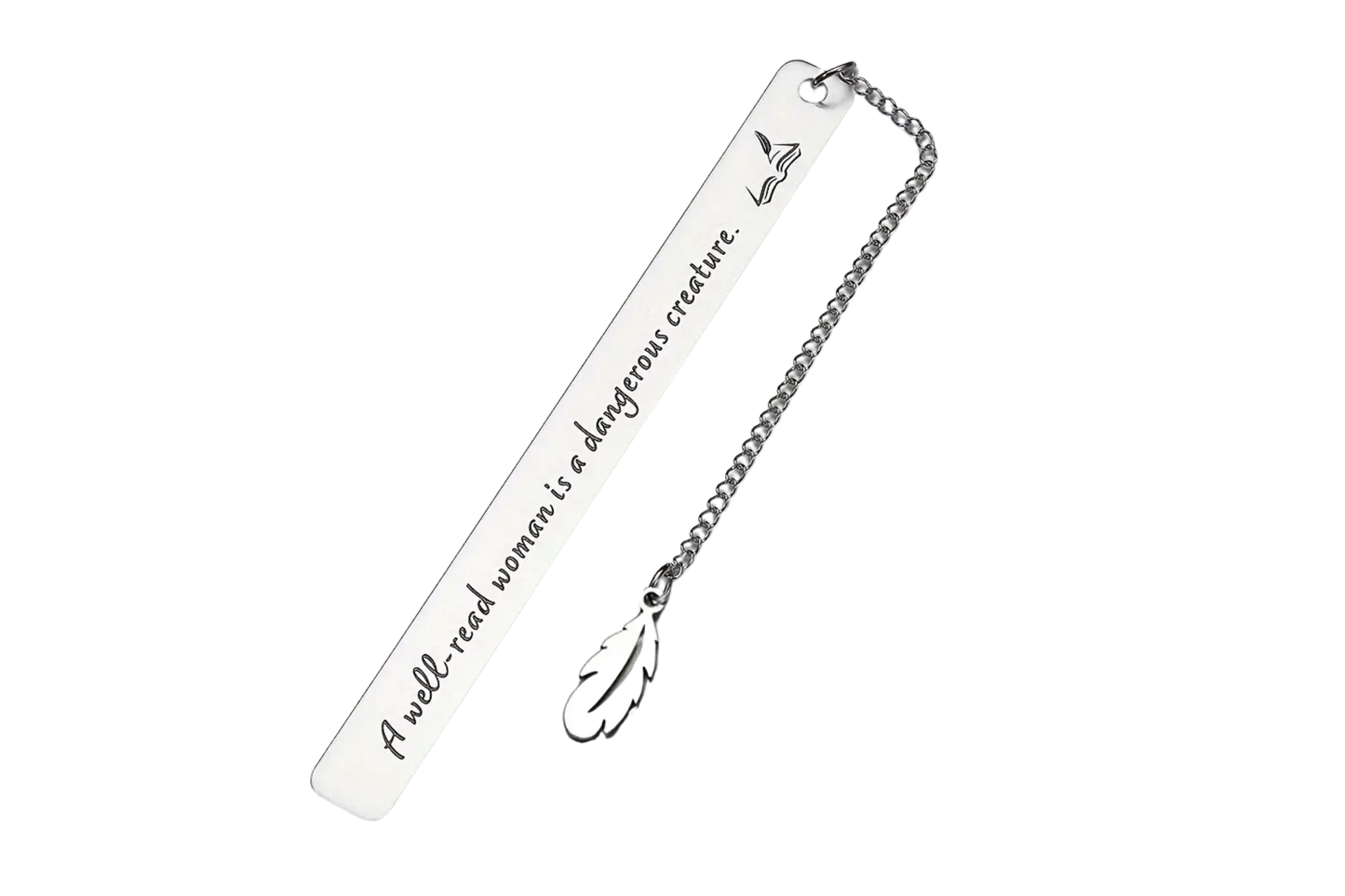 Stainless steel bookmark