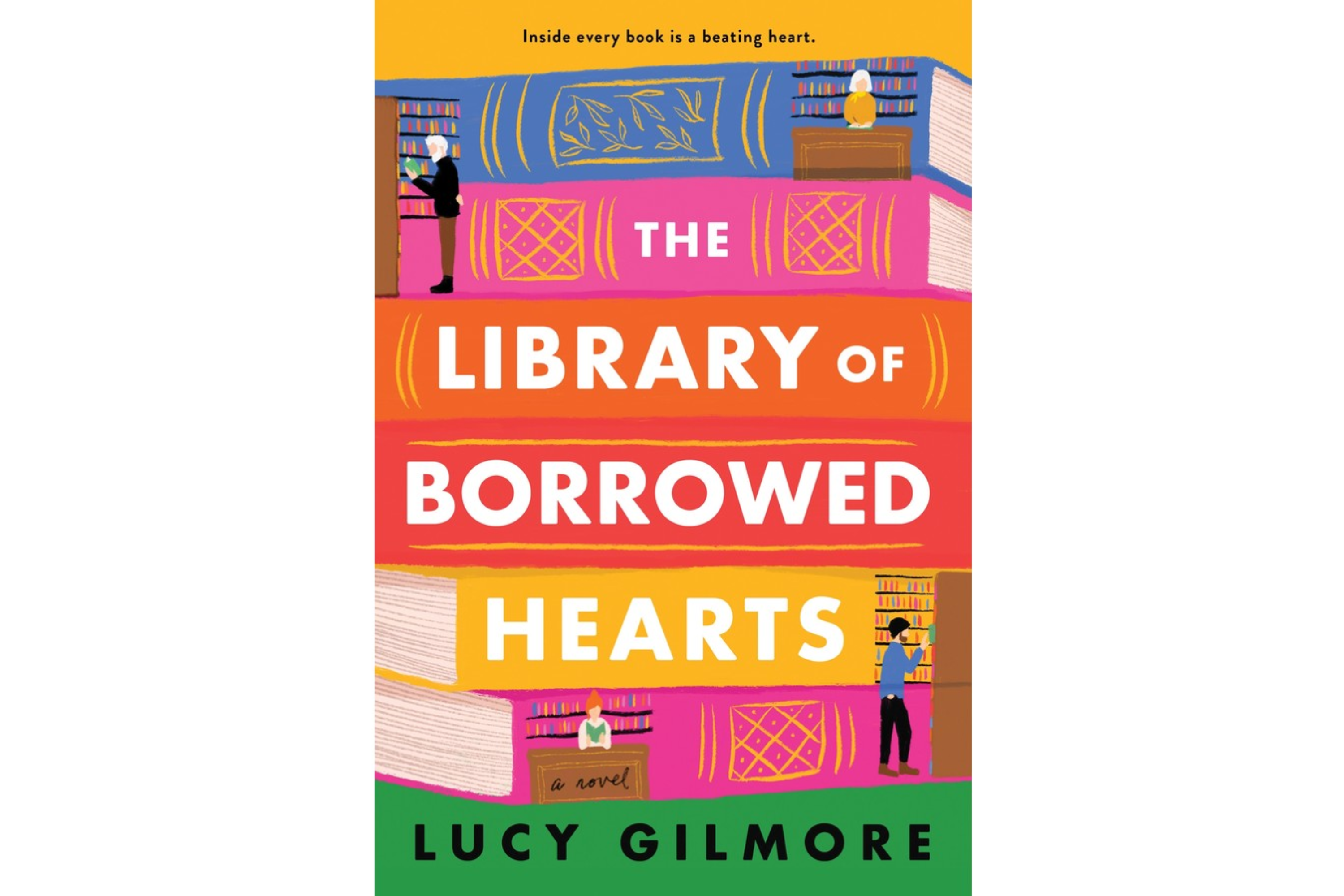 Library Heart The Library of Borrowed Hearts (Lucy Gilmore) – Tales & Tea