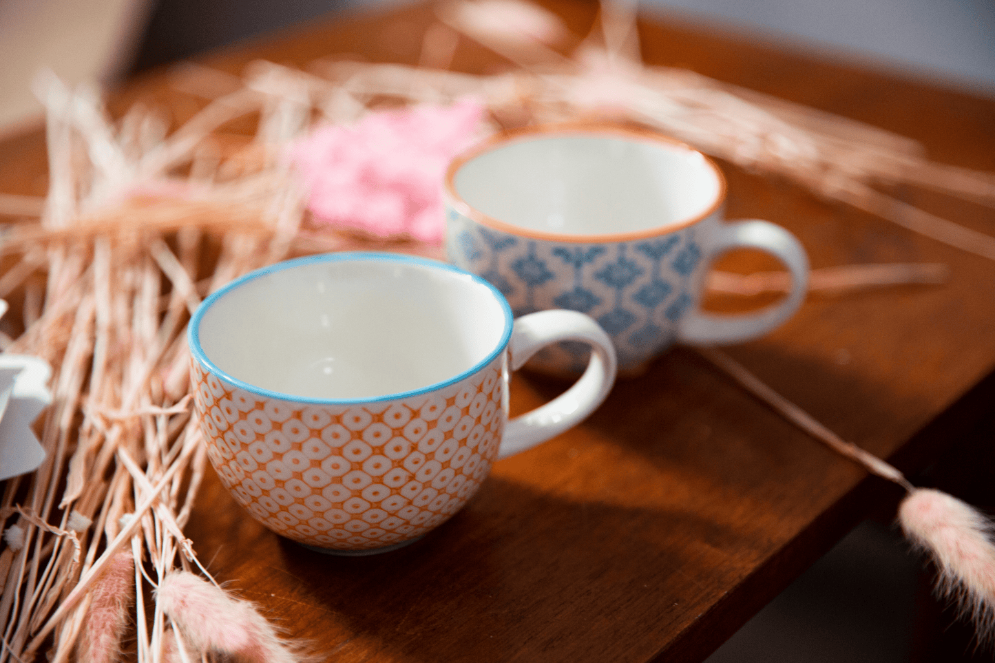 Patterned Tea Cup