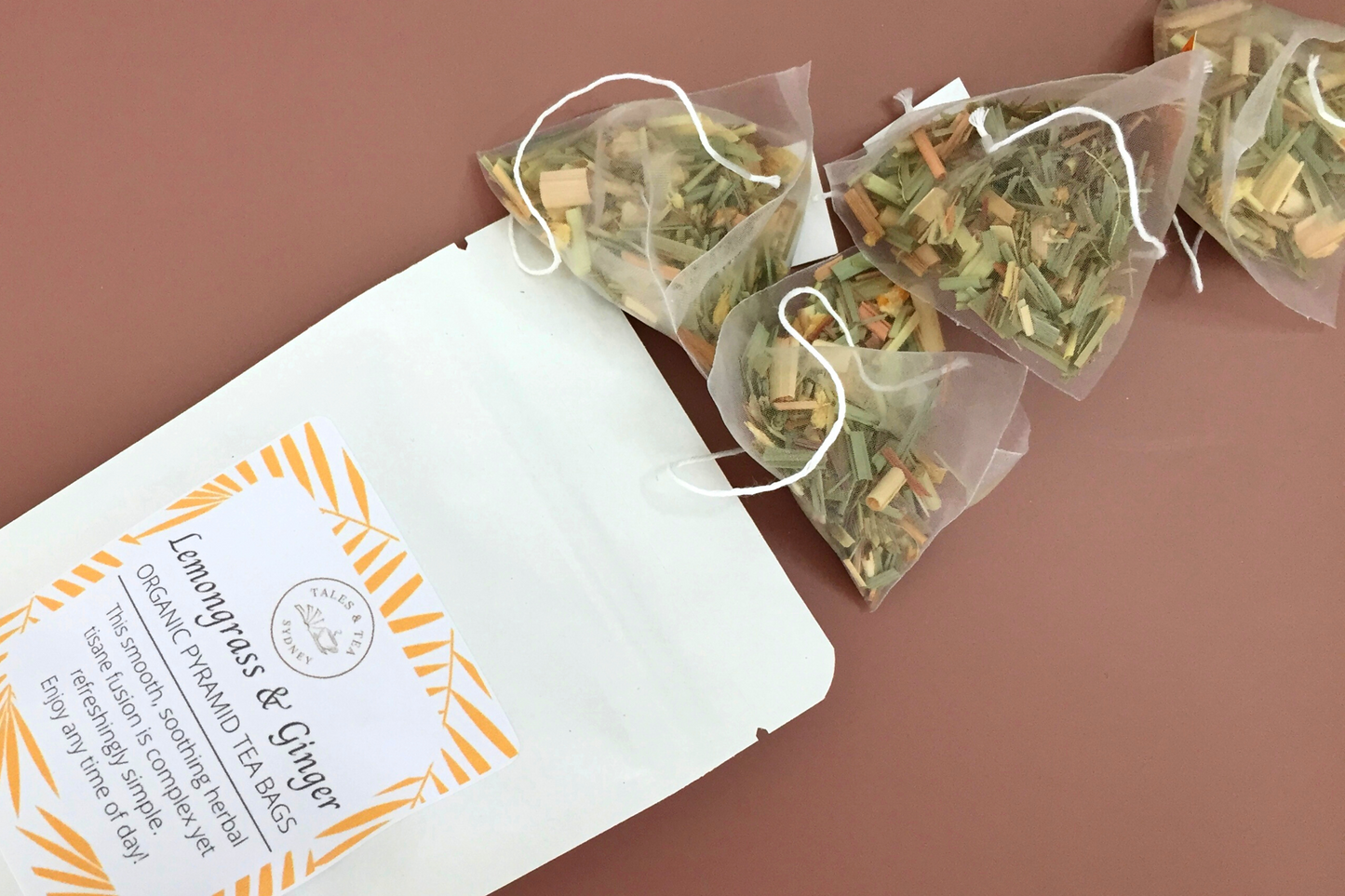 Organic Lemongrass & Ginger Tea